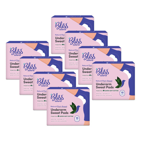 Underarm Sweat Pads (10 Pads) | Super Dry