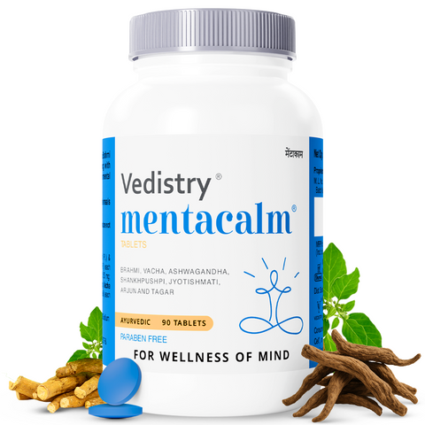 Mentacalm Tablets for Stress & Anxiety Relief