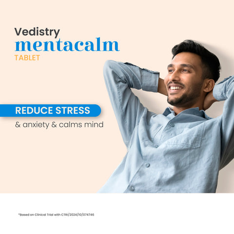 Mentacalm Tablets for Stress & Anxiety Relief